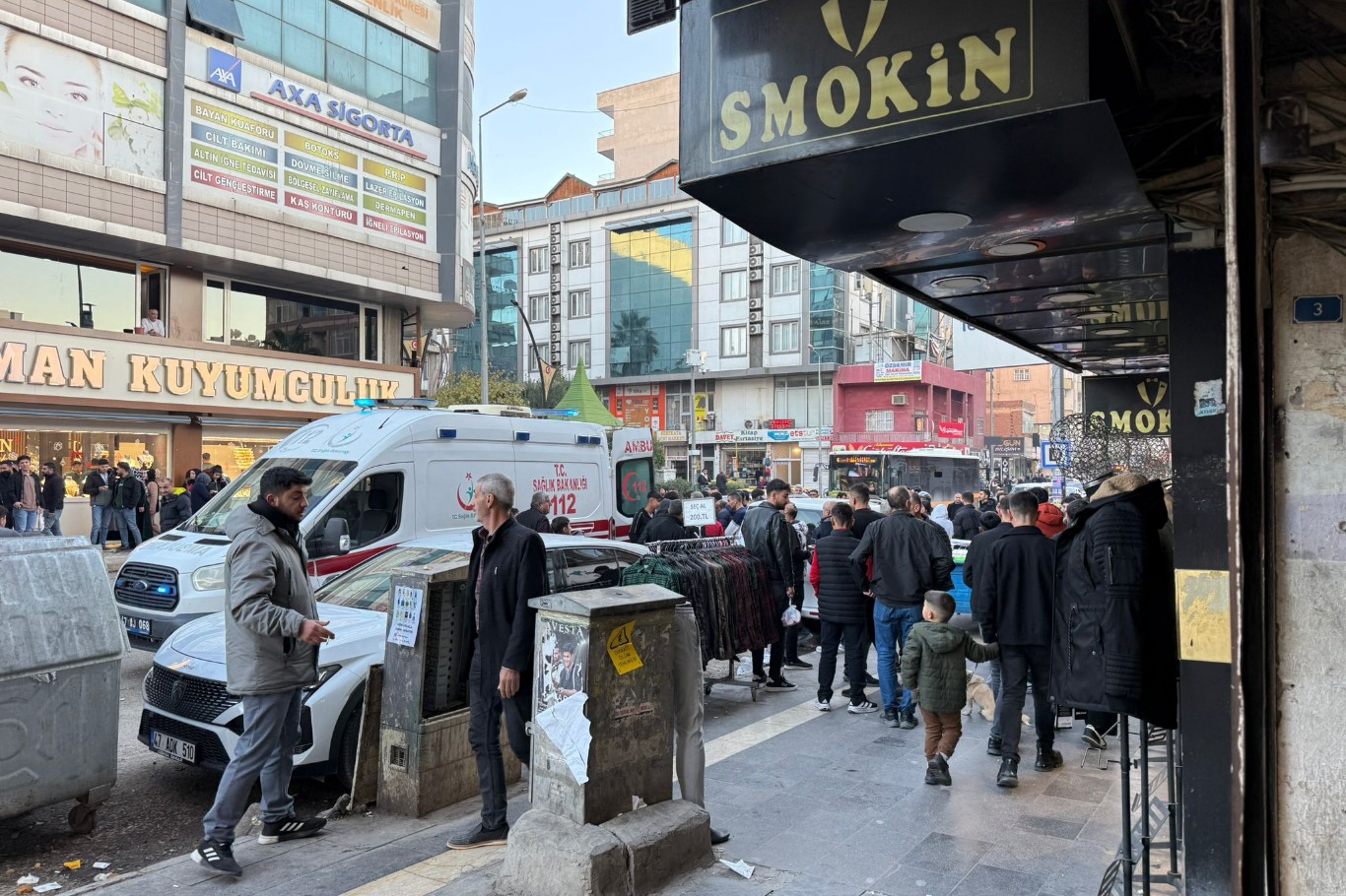 Mardin’de klima montajı sırasında 2’nci kattan düşerek yaralandı