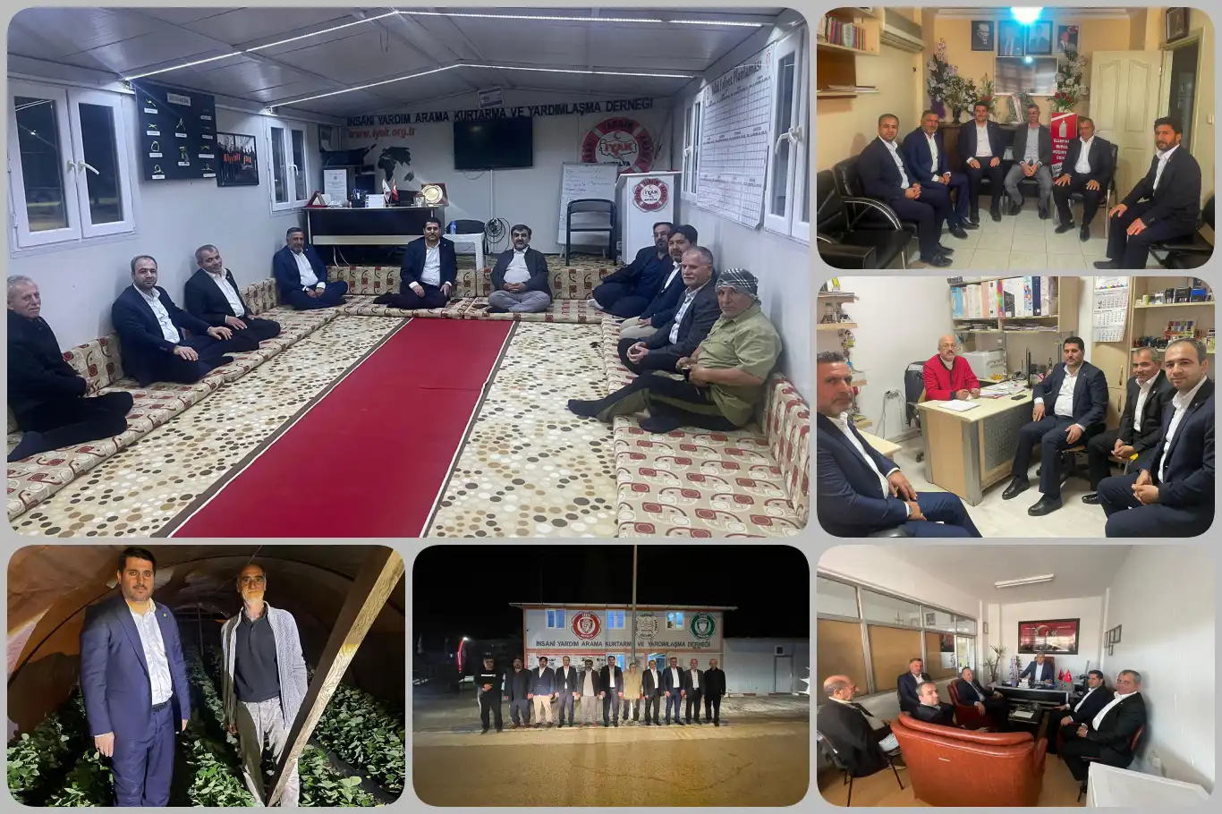 HÜDA PAR Antalya İl Teşkilatı Serik'te sorunları yerinde inceledi