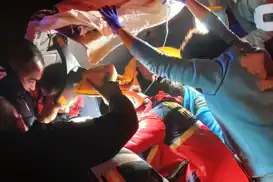 Malatya'da kontrolden araç kaza yaptı: 1'i ağır 2 yaralı