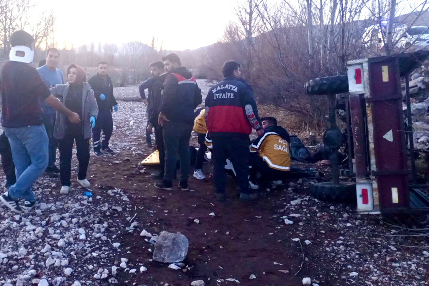 Malatya'da pat pat kazası: 3 yaralı
