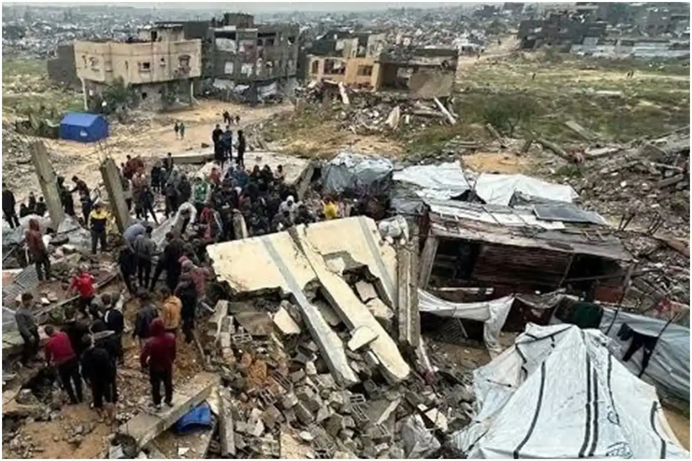 وزارة الداخلية في غزة: الكارثة الإنسانية تتفاقم مع حلول فصل الشتاء