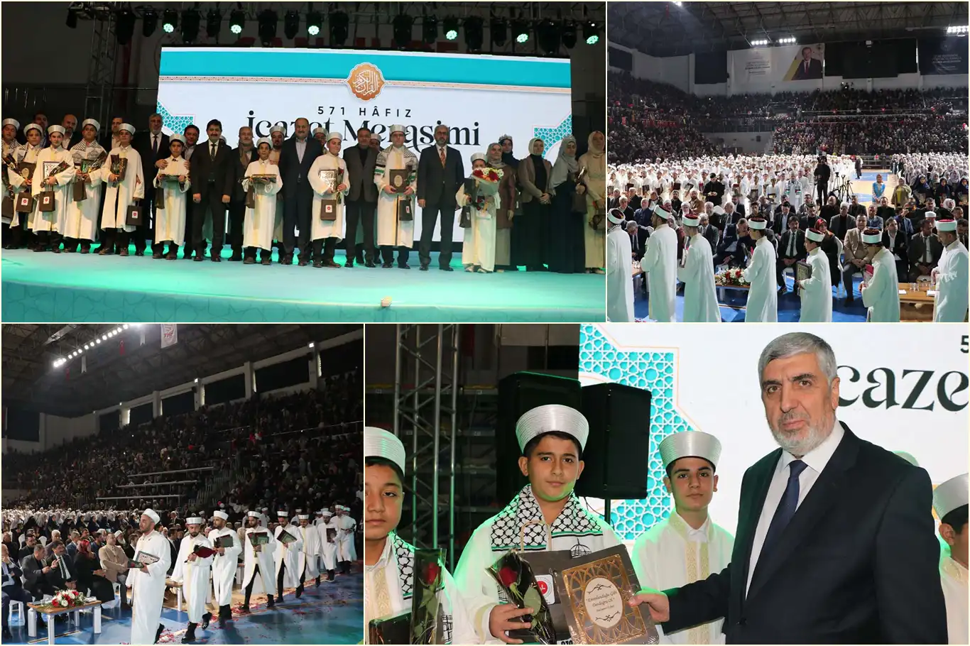 Şanlıurfa’da 571 öğrenci için icazet töreni 