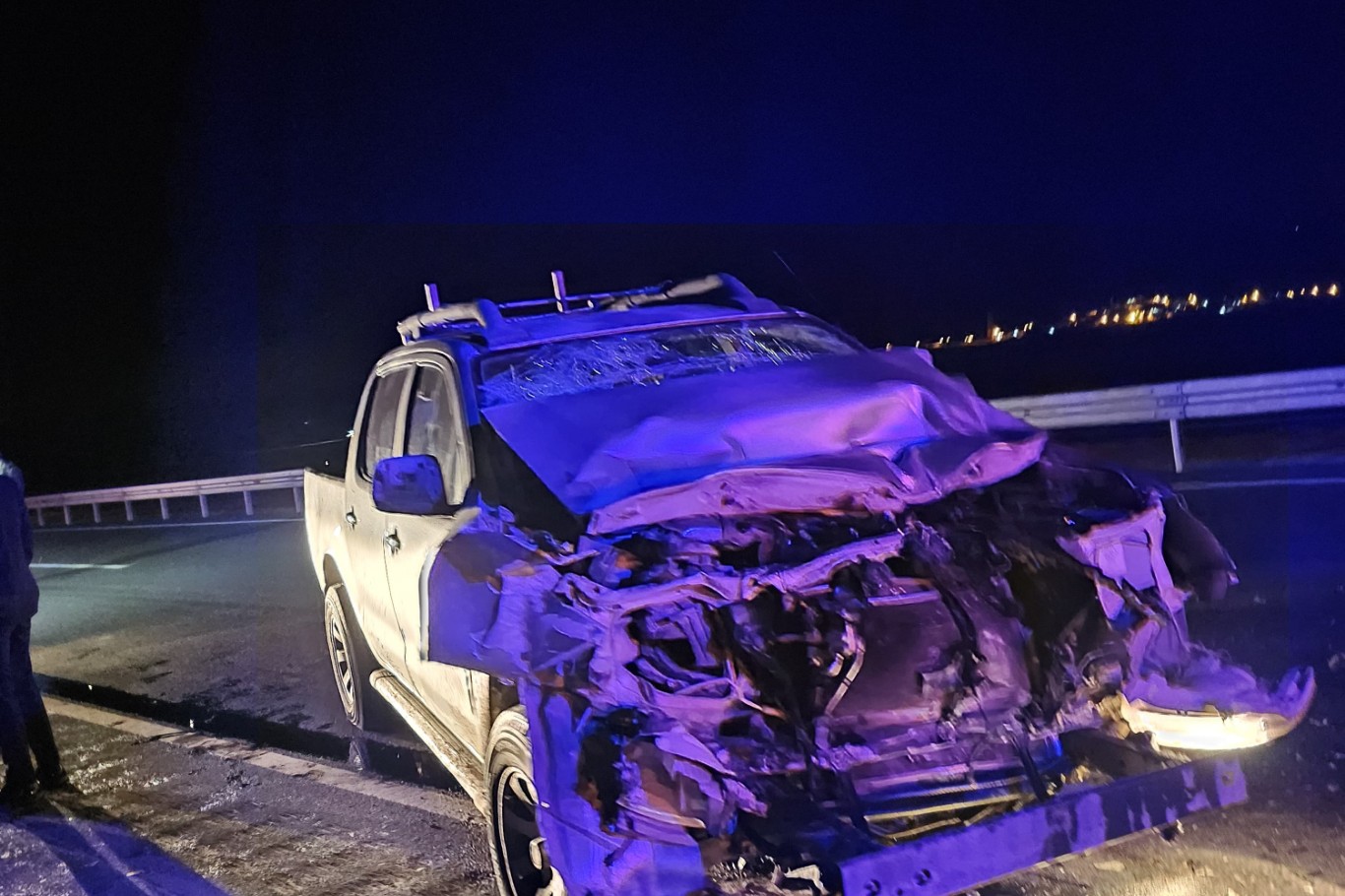 Mardin’de tır ile kamyonet çarpıştı: 5 yaralı