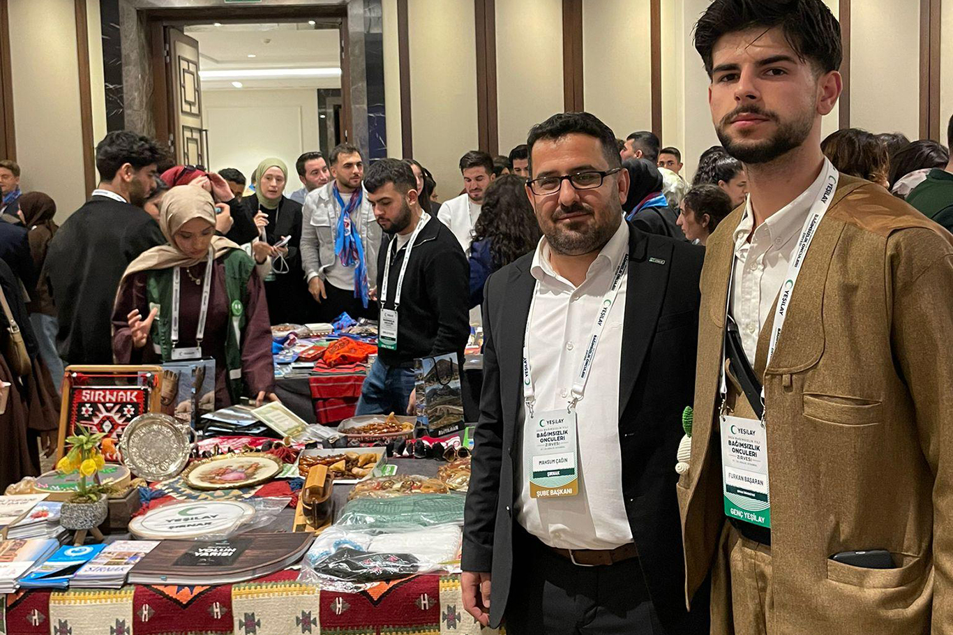 Yeşilay Şırnak şubesi, İstanbul’daki zirvede kültürel zenginliklerini tanıttı