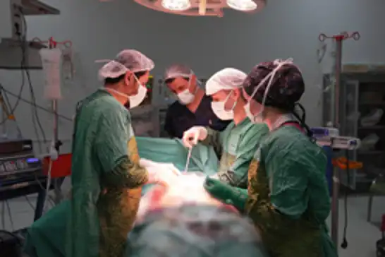 Böbrek ve üst bezlerinde bulunan 2 kilogramı aşkın dev tümör başarıyla çıkarıldı