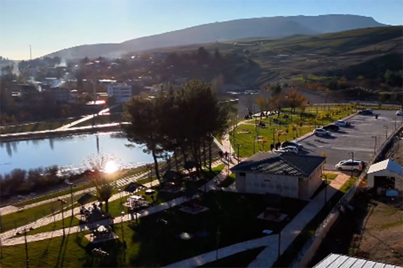 Malabadi Köprüsü yanında yeni mesire alanı açıldı