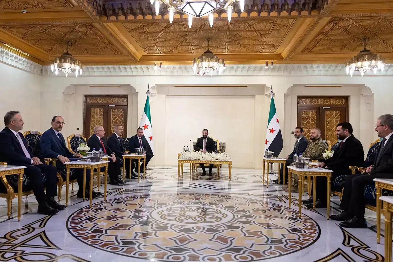 وفد تركي رفيع المستوى يزور دمشق