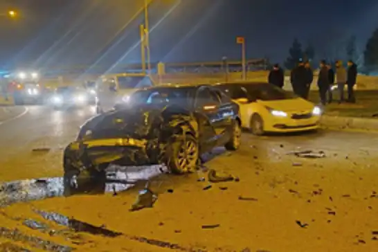 Batman'da trafik kazası: 2 yaralı