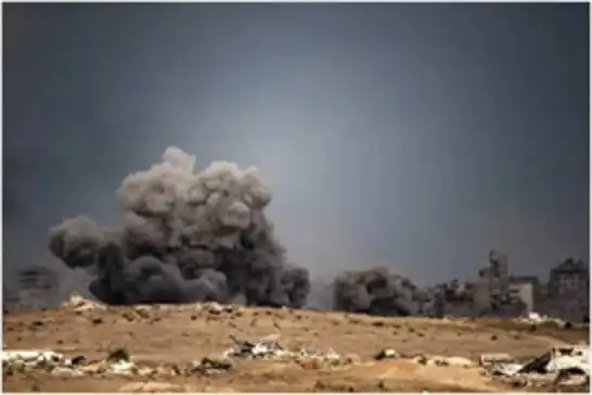 تداوم حملات هوایی و توپخانه‌ای رژیم اشغالگر به غزه با وجود آتش‌بس