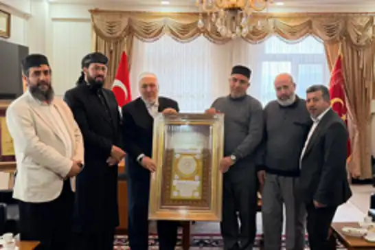 Filistin Âlimler Birliği’nden Arifan Külliyesi Vakfı’na ziyaret