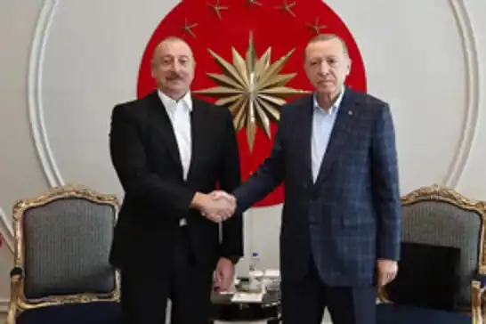 Cumhurbaşkanı Erdoğan, Aliyev ile görüştü