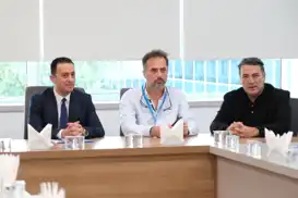Mersin Şehir Hastanesi’nde değerlendirme ve koordinasyon toplantısı yapıldı