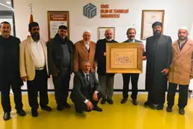 Filistin Âlimler Birliği’nden Sivas Bilim ve Teknoloji Üniversitesi’ne ziyaret