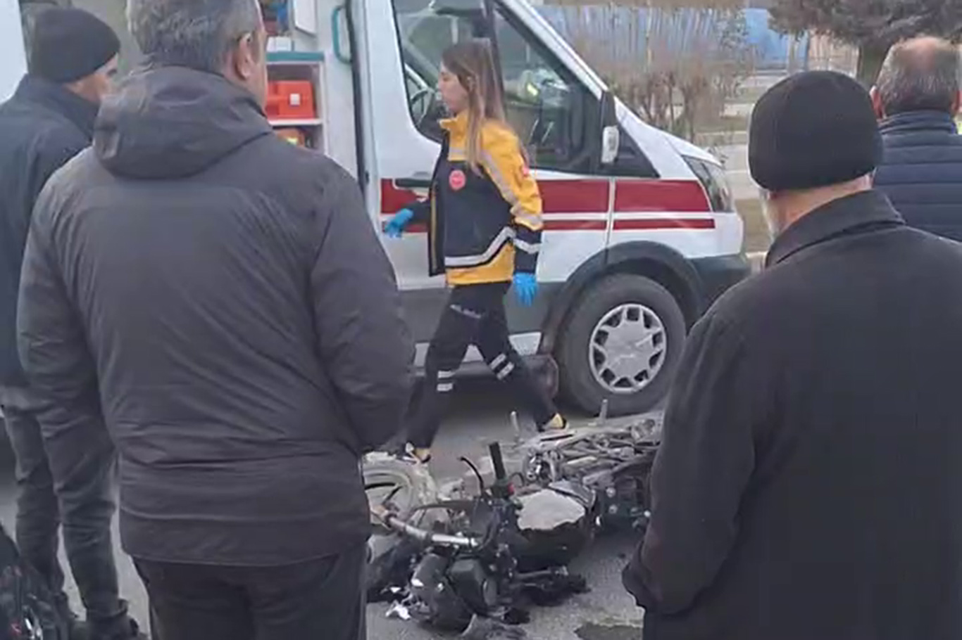 Malatya'da otomobil ile motosiklet çarpıştı: 1 yaralı
