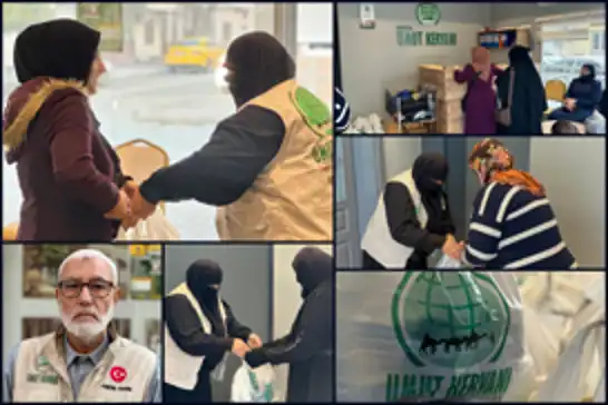 Üç Ayların bereketi Umut Kervanı'nın yardımıyla Adana’da paylaşıldı