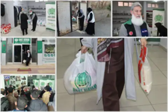 Umut Kervanı'ndan Batman'da yüzlerce muhtaç aileye gıda yardımı