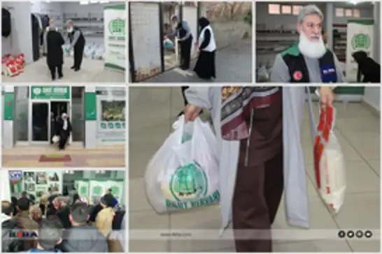 قافلة الأمل توزّع مساعدات غذائية على مئات العائلات المحتاجة في بطمان