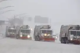 ABD'nin kuzeyi sellerin ardından yoğun kar yağışına teslim oldu