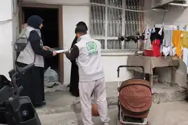 Tarsus Umut Kervanı’ndan Regaib Kandili vesilesiyle gıda yardımı