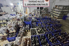 81 ilde metil alkol operasyonu: 91 bin litre ele geçirildi