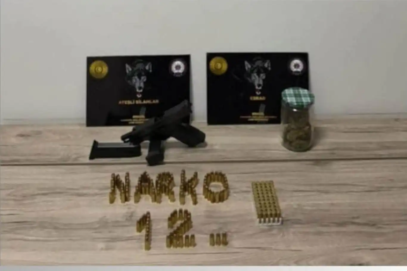 Bingöl’de 1 tabanca ve çok sayıda fişek ele geçirildi