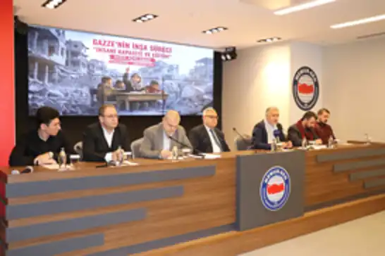 Gazze’nin inşa sürecinde eğitim ve insani kapasite masaya yatırıldı