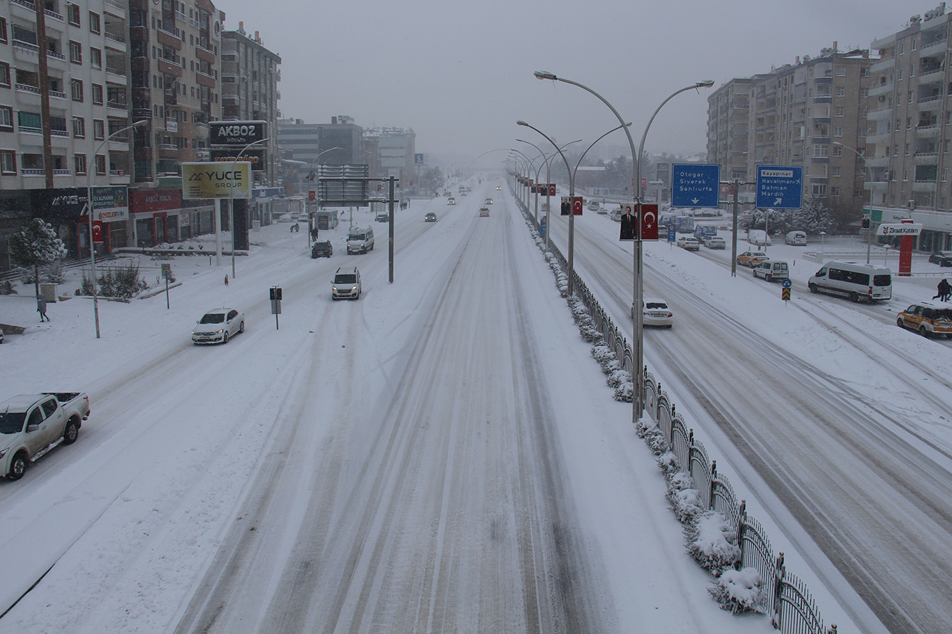 Meteoroloji uyardı: Diyarbakır ve çevresi için kuvvetli kar yağışı geliyor
