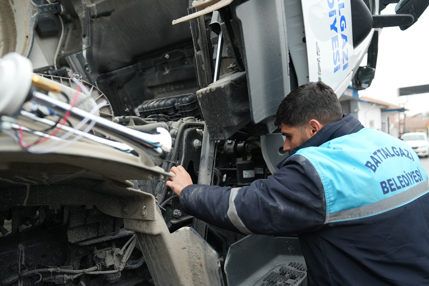 Battalgazi Belediyesi karla mücadele için teyakkuza geçti