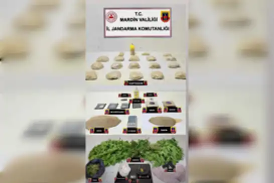 Mardin’de uyuşturucu operasyonu: 5 tutuklama