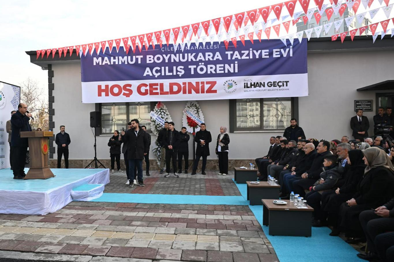 Yeşilyurt'ta ilk taziye evi hizmete girdi