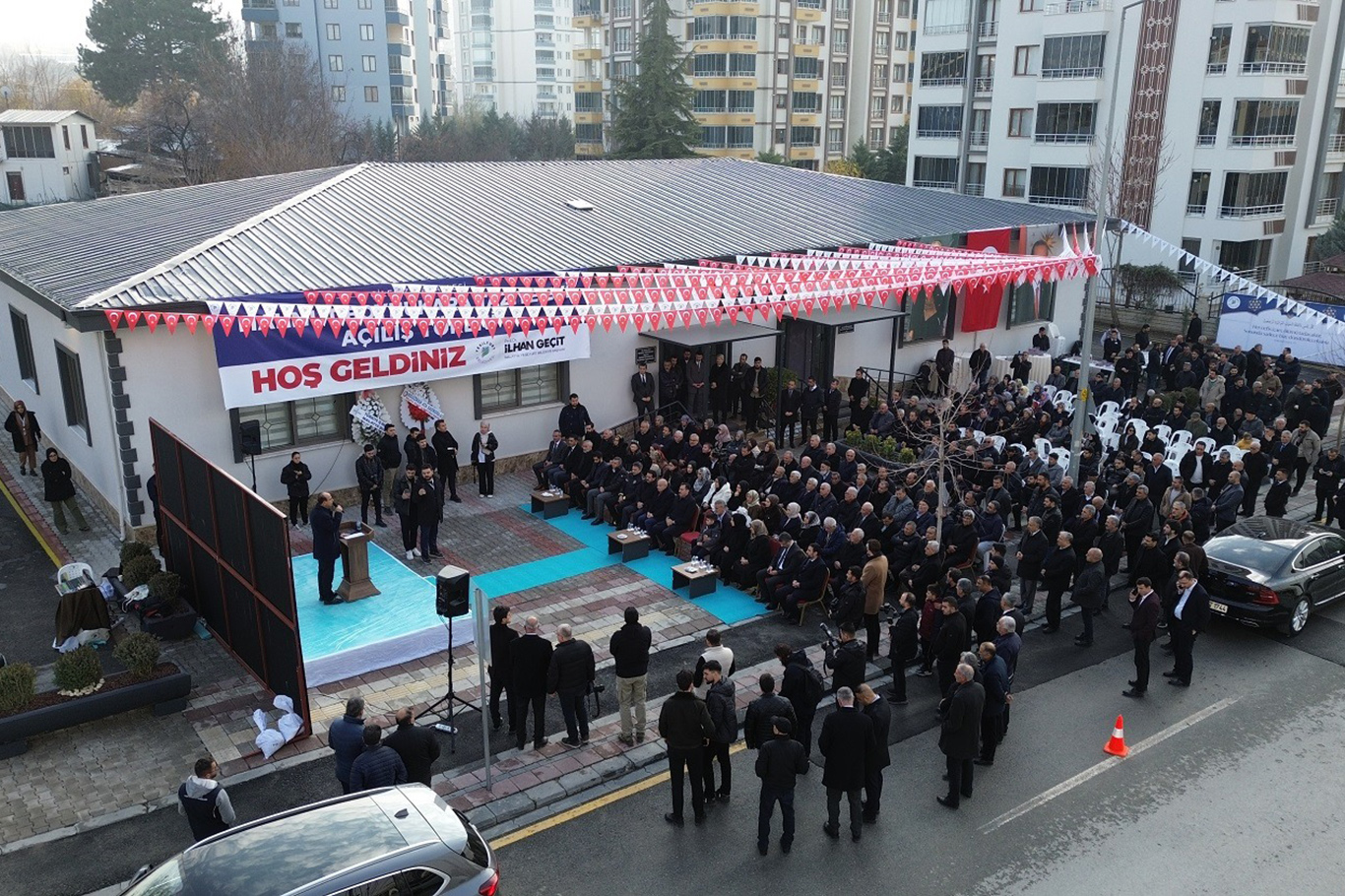 Yeşilyurt'ta ilk taziye evi hizmete girdi