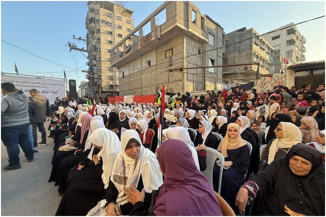 Gaza honors 500 Quran memorizers at ceremony in Al-Shati refugee camp