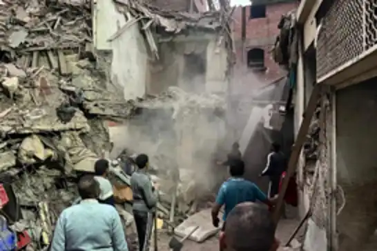 ریزش ساختمان پنج‌طبقه در مصر؛ ۸ کشته