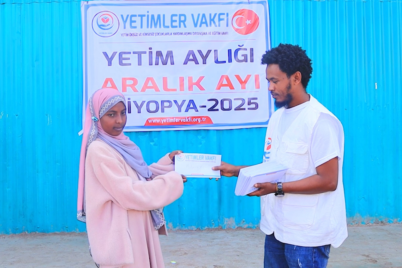 Yetimler Vakfı’ndan Etiyopya'daki yetimlere aralık ayı desteği
