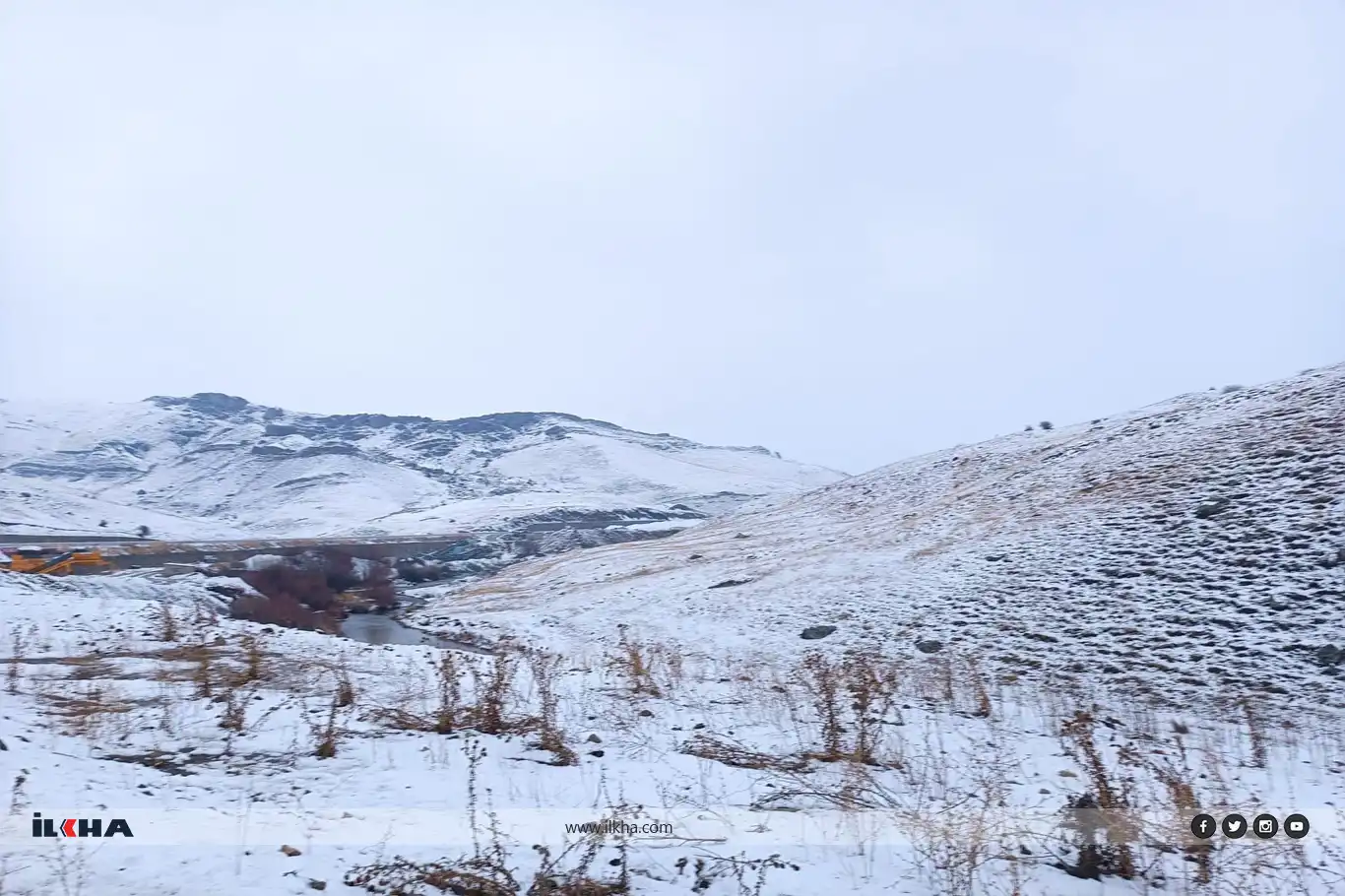 لە هەرێم کوردستان باران و لە ناوچە شاخاوییەکان بەفر دەبارێت