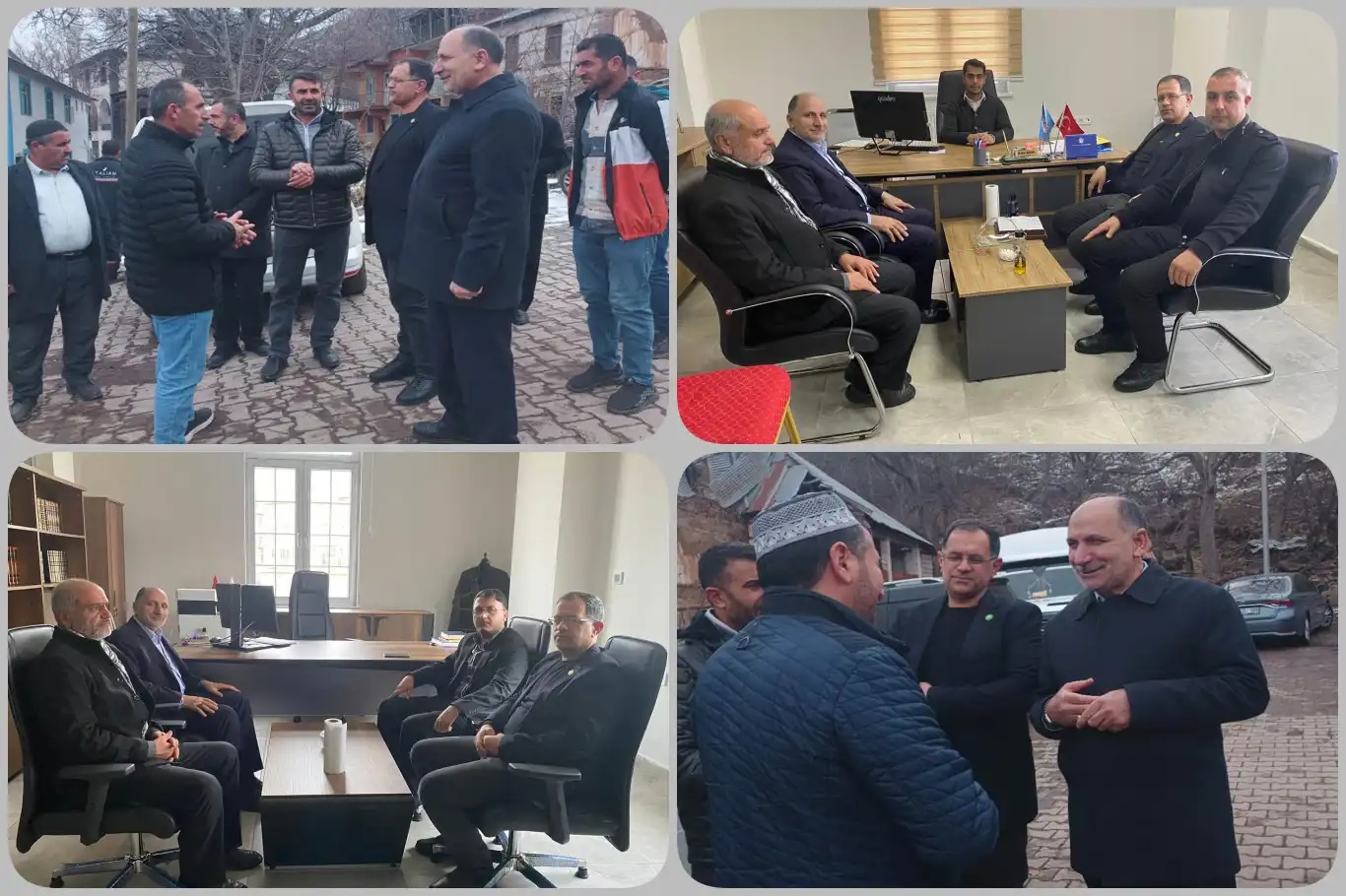 HÜDA PAR Bingöl İl Başkanlığından Adaklı ve köylerine ziyaret