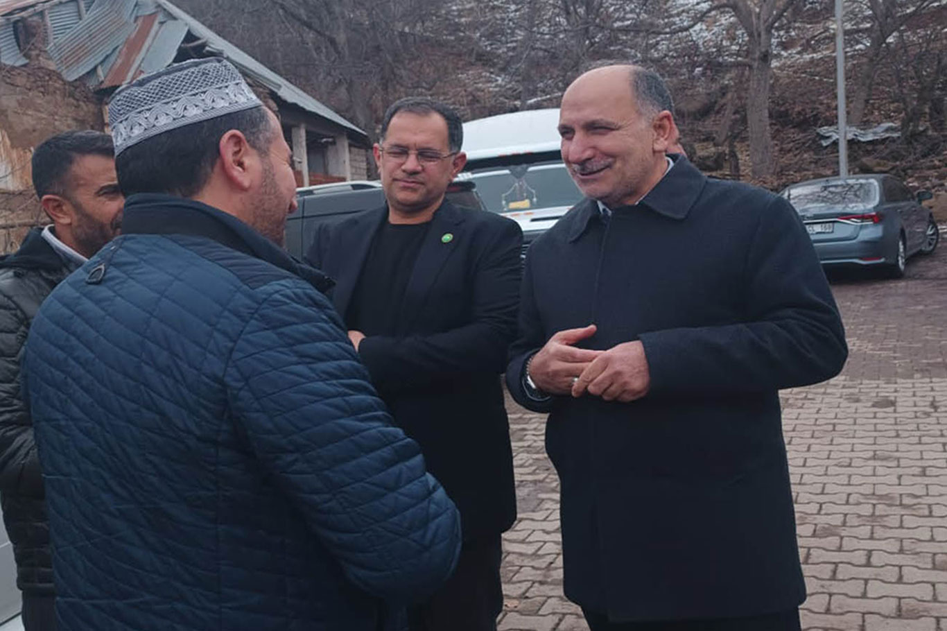 HÜDA PAR Bingöl İl Başkanlığından Adaklı ve köylerine ziyaret