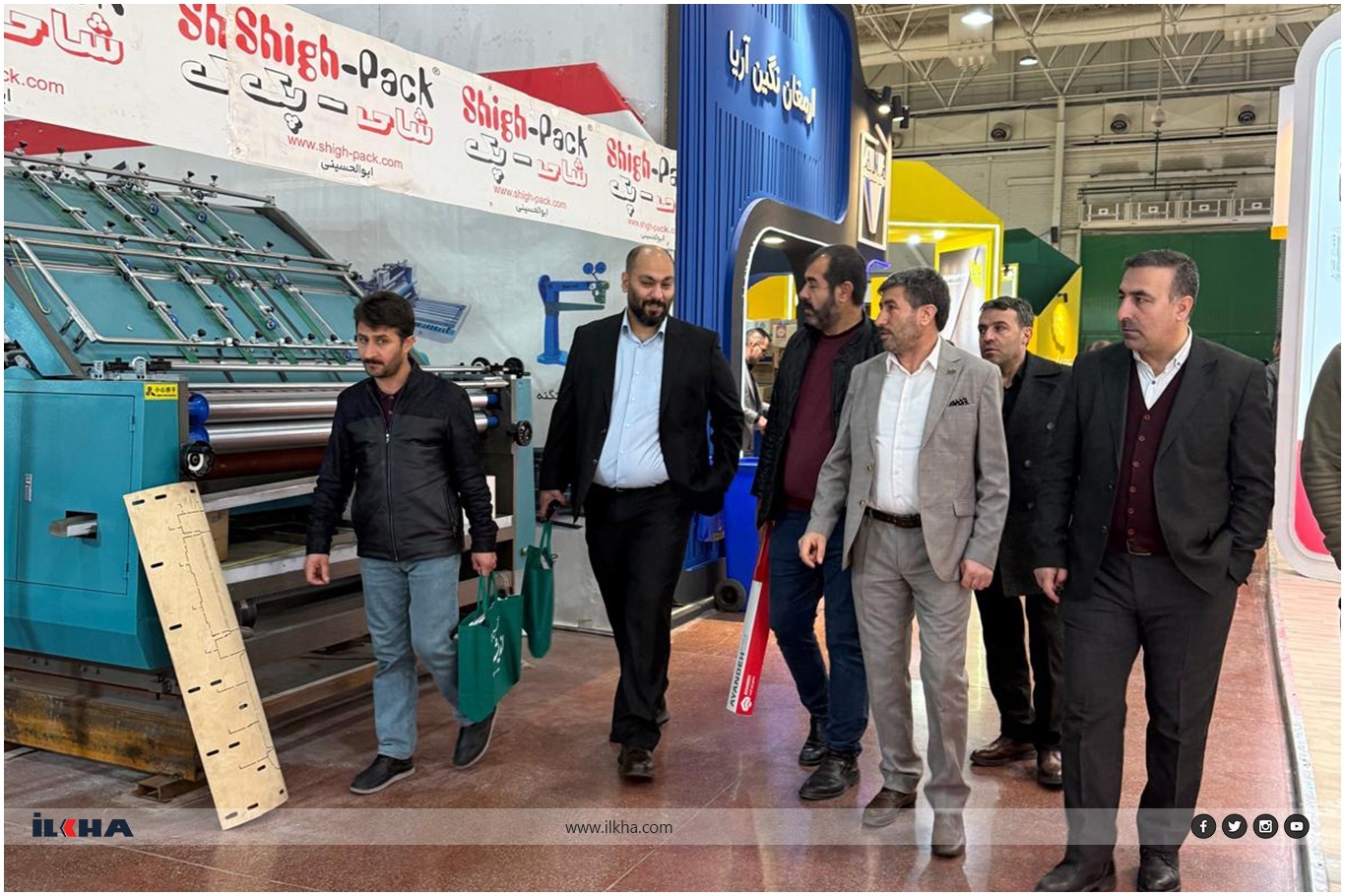 HAKSİAD delegation explores new trade opportunities at international fair in Tehran