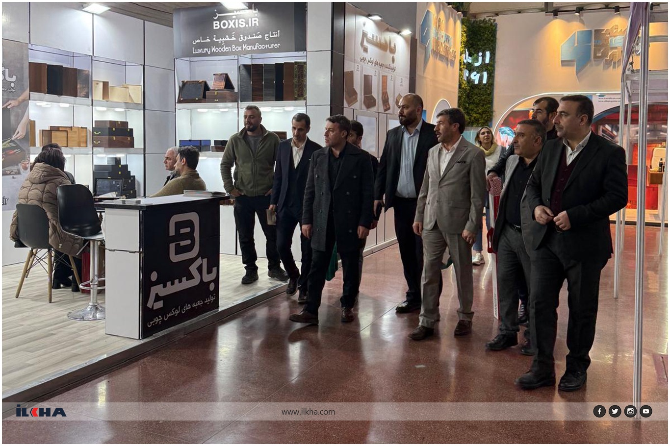 HAKSİAD delegation explores new trade opportunities at international fair in Tehran