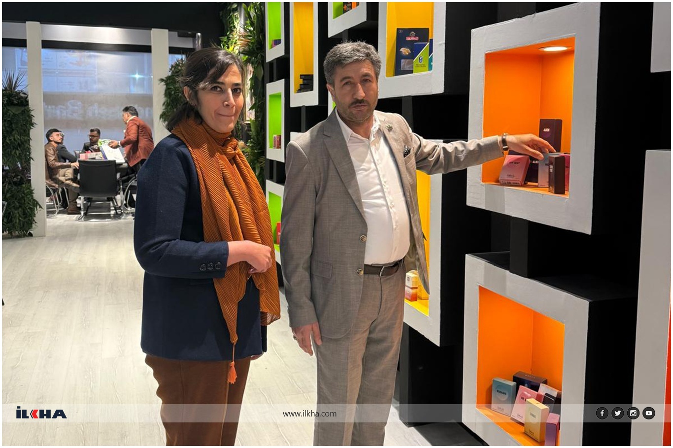 HAKSİAD delegation explores new trade opportunities at international fair in Tehran
