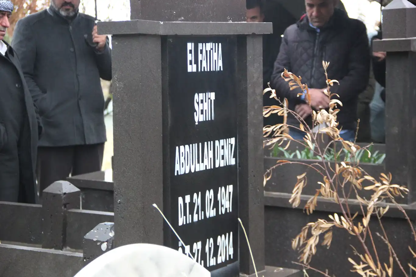 Abdullah Deniz şehadetinin 11. yıl dönümünde kabri başında yâd edildi