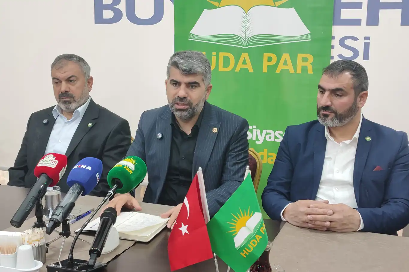 HÜDA PAR Milletvekili Dinç'ten Malatya'da terör, uyuşturucu, deprem konutları ve işyerleri vurgusu