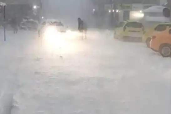 Bingöl'de yoğun kar ve tipi günlük hayatı olumsuz etkiliyor