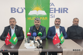 النائب عن حزب الهدى فاروق دينتش يناقش في ملاطية قضايا الإرهاب والمخدرات ومساكن الزلزال ومعاناة التجار