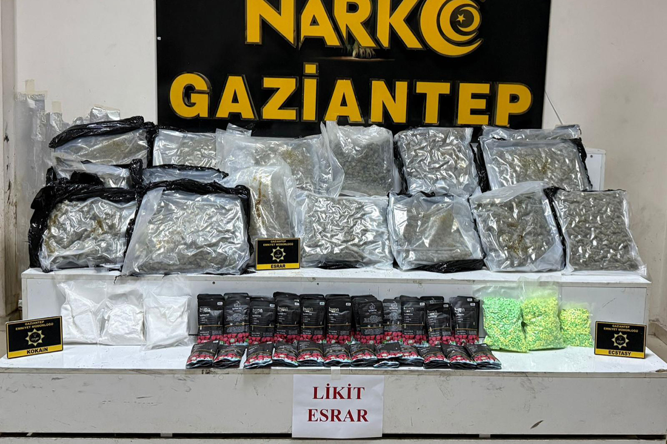 Gaziantep'te uyuşturucu operasyonu: 11 şüpheli tutuklandı