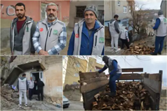 Siirt’te yürek burkan manzara: Isınacak odunu olmayan ailelere yardım çağrısı