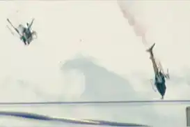 ABD’de iki helikopter havada çarpıştı