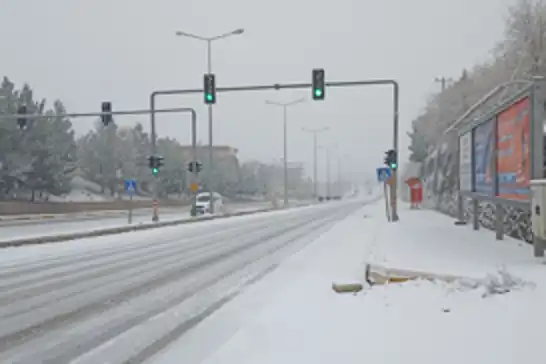 Çınar'da eğitime kar engeli