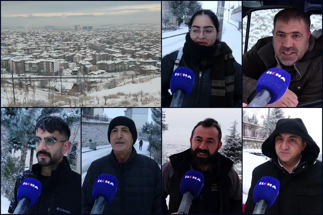 Malatya'da kış mevsiminin ilk kar yağışı: Sevinç ve mağduriyet bir arada 