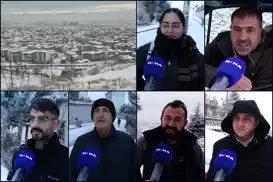 Malatya'da kış mevsiminin ilk kar yağışı: Sevinç ve mağduriyet bir arada 